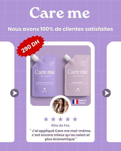 Kit Lissage Kératine Lissage et Brillance - Care me