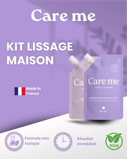 Kit Lissage Kératine Lissage et Brillance - Care me