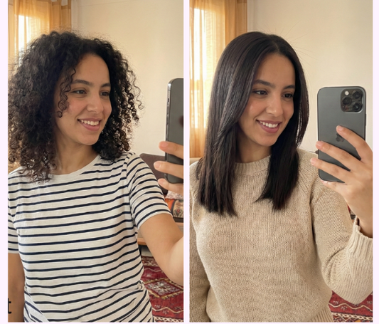 Avant Après Lissage care me