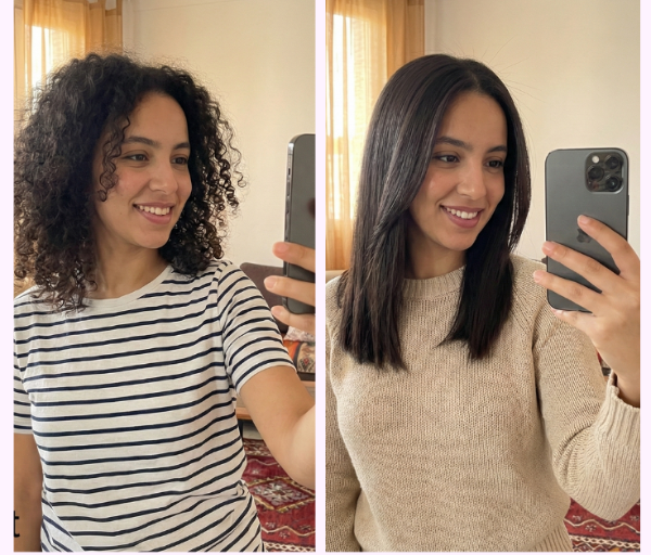 Avant Après Lissage care me