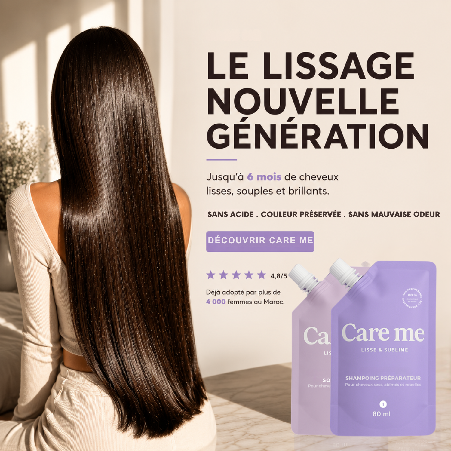 meilleur lissage care me maroc